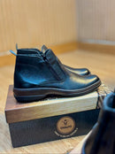1200L Botina Zíper Rei D´Gado Couro - Linha Premium / Masculino