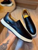 Reserva Asher Slip On Em Couro - Linha Premium / Masculino