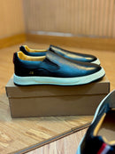 Reserva Asher Slip On Em Couro - Linha Premium / Masculino