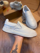 Reserva Asher Slip On Em Couro - Linha Premium / Masculino