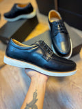 Sapato Social Oxford JF Em Couro - Linha Premium / Masculino