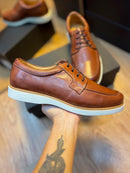 Sapato Social Oxford JF Em Couro - Linha Premium / Masculino