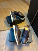 Sapato Social Oxford JF Em Couro - Linha Premium / Masculino