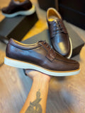 Sapato Social Oxford JF Em Couro - Linha Premium / Masculino