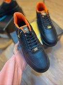 Nike Air Force 1 Medalha Em Couro - Linha Premium / Masculino