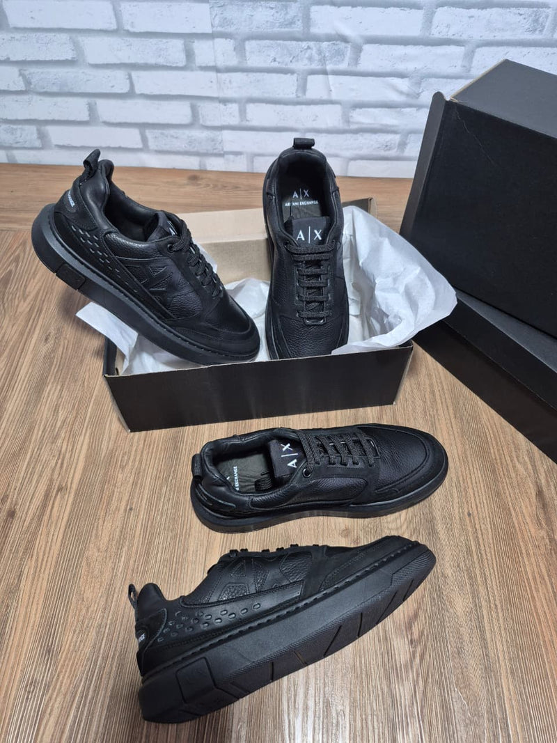 Armani Exchange Sneaker de Couro