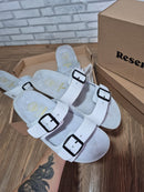 Chinelo Reserva Birken Em Couro - Linha Premium / Masculino