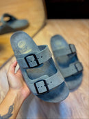 Chinelo Reserva Birken Em Couro - Linha Premium / Masculino