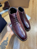 Coturno Social Guante em Couro - Linha Premium / Masculino