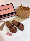 Papete MiuMiu Bordada - Linha Premium / Feminino
