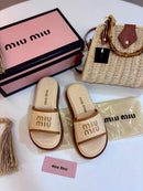 Papete MiuMiu Bordada - Linha Premium / Feminino