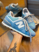 New Balance 574 Couro - Linha Premium / Feminino