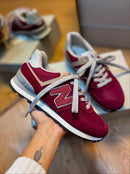 New Balance 574 Couro - Linha Premium / Feminino