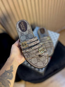Papete Gucci Em Tiras - Linha Premium / Feminino