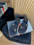 Papete Gucci Em Tiras - Linha Premium / Feminino
