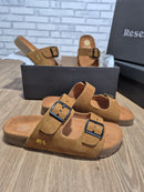 Chinelo Reserva Birken Em Couro - Linha Premium / Masculino