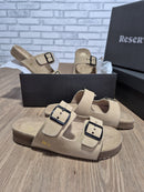 Chinelo Reserva Birken Em Couro - Linha Premium / Masculino