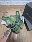 Chinelo Reserva Birken Em Couro - Linha Premium / Masculino